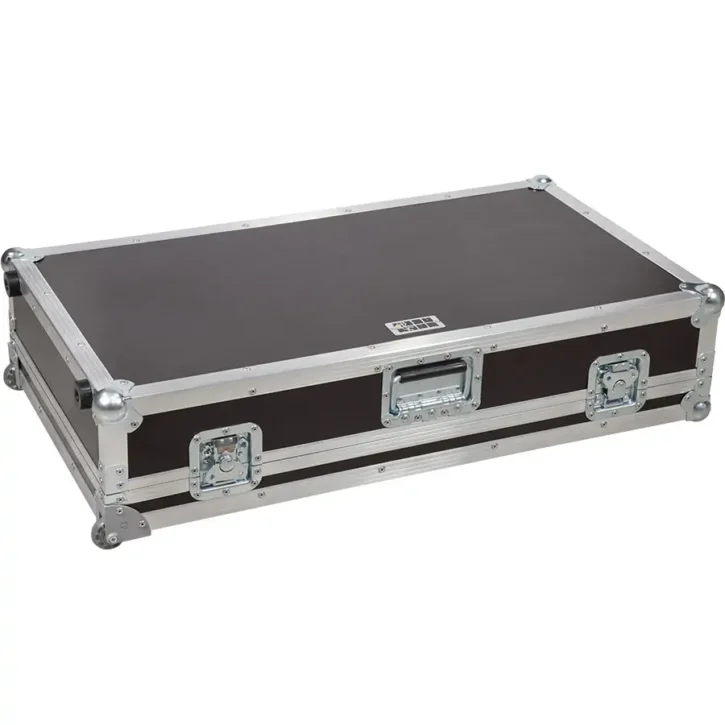 Flight case controlador Rane FOUR/ PERFORMER Plata (Ruedas) - Imagen 2