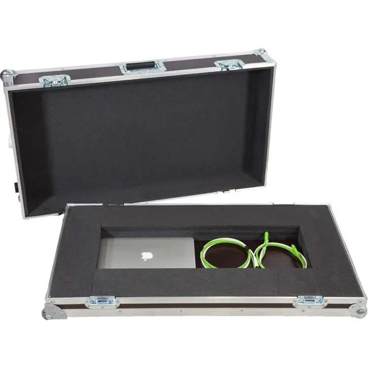 Flight case controlador Rane FOUR/ PERFORMER Plata (Ruedas) - Imagen 4