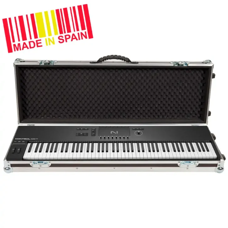 Flight case Teclado para Native Instruments KONTROL S88MK3 Ruedas - Imagen 1