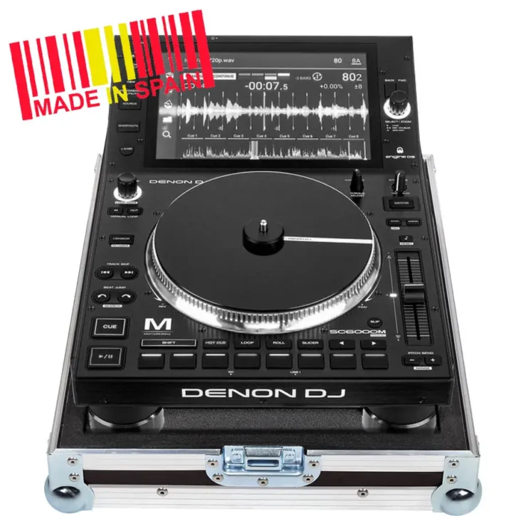 Flight case Compact disc Denondj SC6000/M Plata - Imagen 1