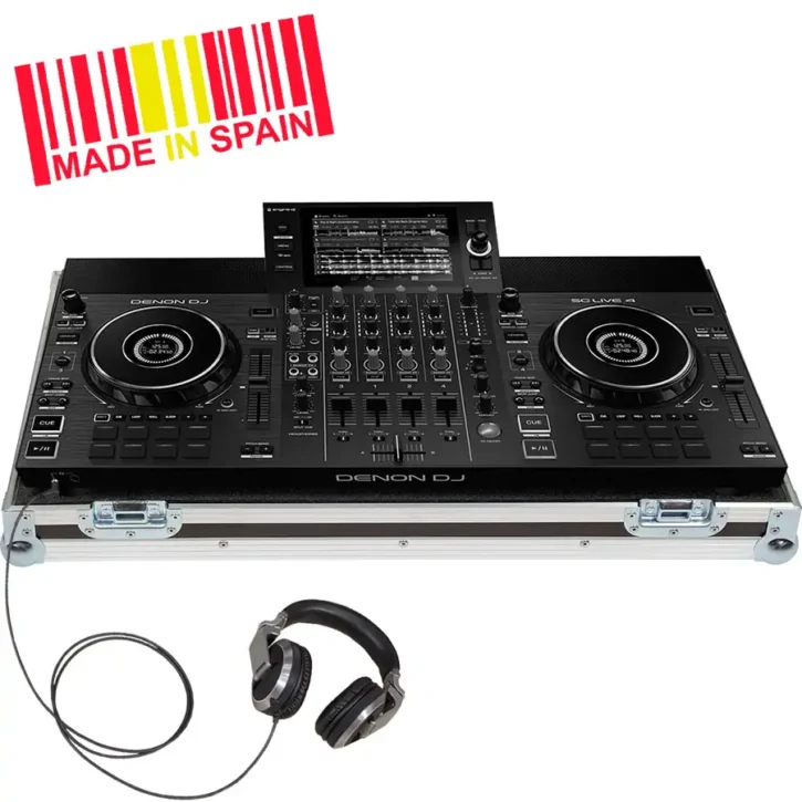 Flight case controlador Denondj SCLIVE4 Plata - Imagen 1
