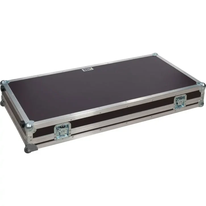 Flight Case Pioneer CDJ-3000/ NXS2 y DJM-V10/ A9 Plata (Ruedas) - Imagen 2