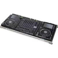 Flight Case Pioneer CDJ-3000/ NXS2 y DJM-V10/ A9 Plata (Ruedas) - Imagen 3