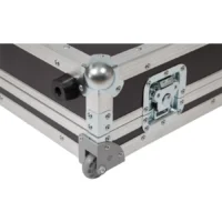Flight Case Pioneer CDJ-3000/ NXS2 y DJM-V10/ A9 Plata (Ruedas) - Imagen 7