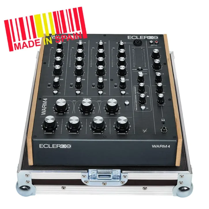 Flight case Mezclador Ecler Dj WARM4 Plata - Imagen 1