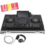 Flight case controlador Pioneer XDJ-RX3 Plata (Ruedas)