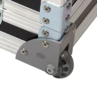 Flight case controlador Pioneer XDJ-RX3 Plata (Ruedas) - Imagen 9