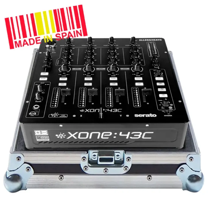 Flight case Mezclador Allen&heath XONE43C Plata - Imagen 1