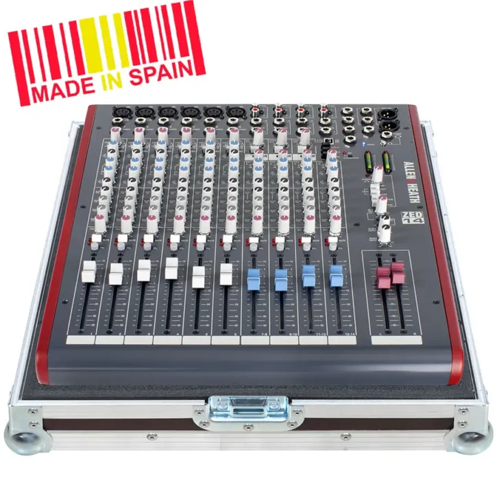 Flight case Mezclador Allen&Heath ZED14 Plata - Imagen 1