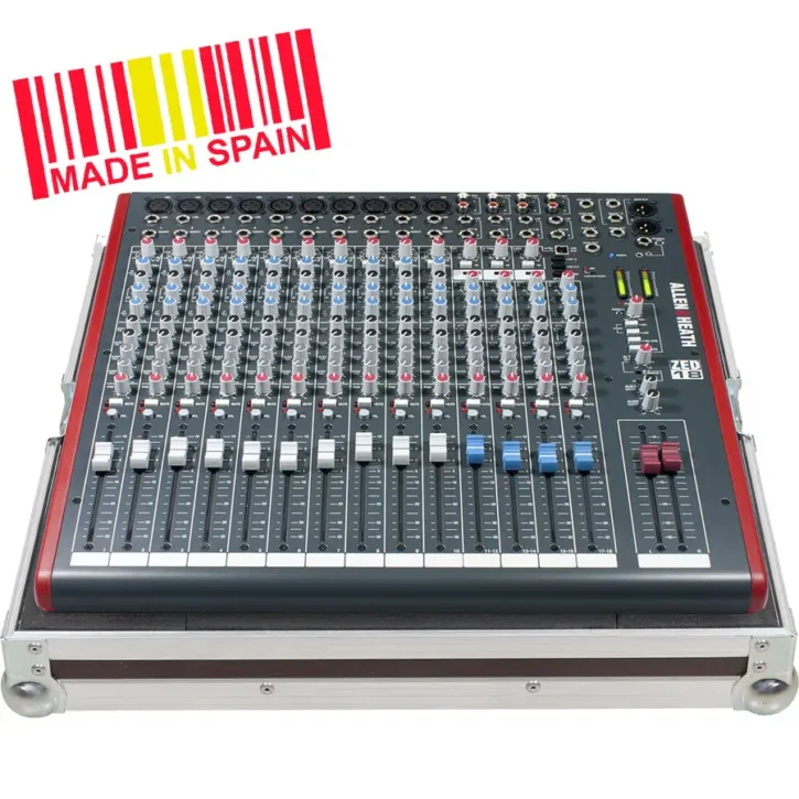 Flight case Mezclador Allen&Heath ZED18 Plata - Imagen 1