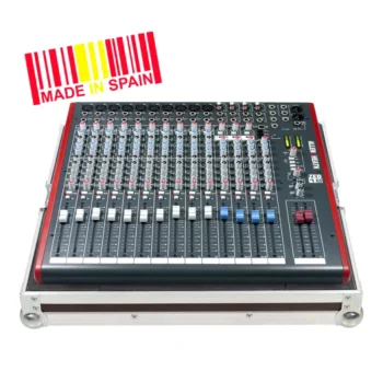 Flight case Mezclador Allen&Heath ZED18 Plata