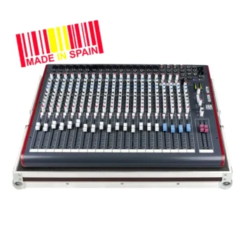 Flight case Mezclador Allen&Heath ZED24 Plata