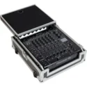 Flight Case Pioneer DJM-V10 / V10LF/ A9 Plata (Soporte Ordenador Trolley y Ruedas)