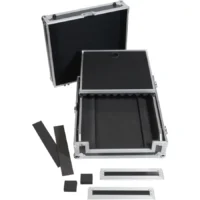 Flight Case Pioneer DJM-V10 / V10LF/ A9 Plata (Soporte Ordenador Trolley y Ruedas) - Imagen 4