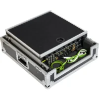 Flight Case Pioneer DJM-V10 / V10LF/ A9 Plata (Soporte Ordenador Trolley y Ruedas) - Imagen 5