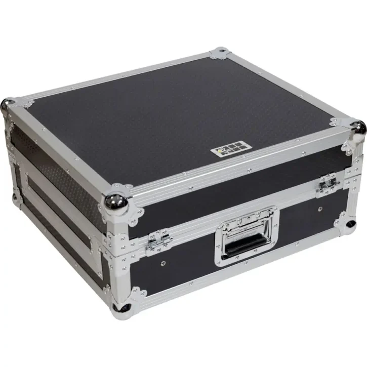 Flight Case Pioneer DJM-V10 / V10LF/ A9 Plata (Soporte Ordenador Trolley y Ruedas) - Imagen 7