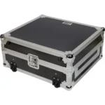 Flight Case Pioneer DJM-V10 / V10LF/ A9 Plata (Soporte Ordenador Trolley y Ruedas) - Imagen 8