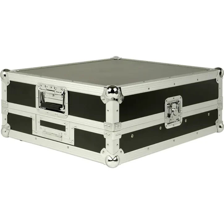 Flight Case Rack DJ 19 / 10U Plata (Soporte Ordenador) - Imagen 4