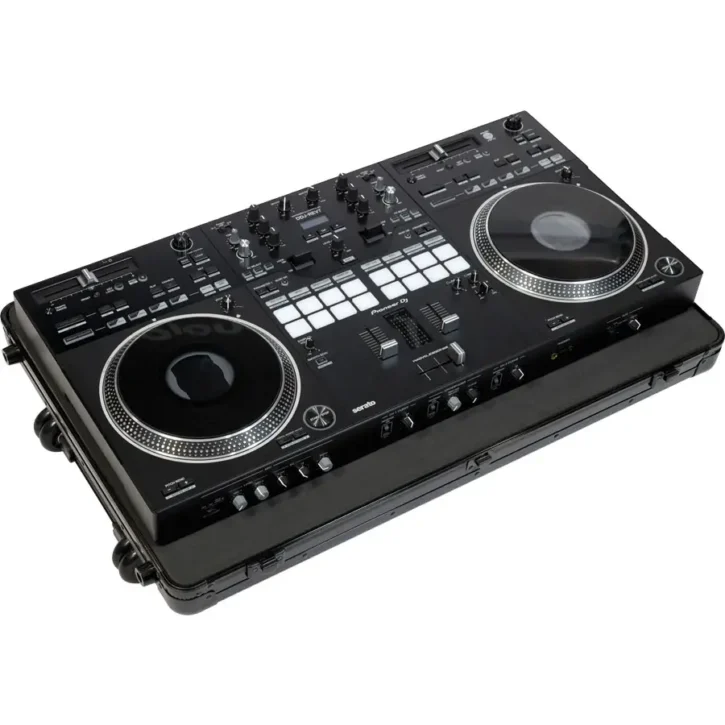 Flight Case Multi Formato para DDJFLX10/ REV5/ SCLIVE4 Negra (Trolley y Ruedas) - Imagen 7