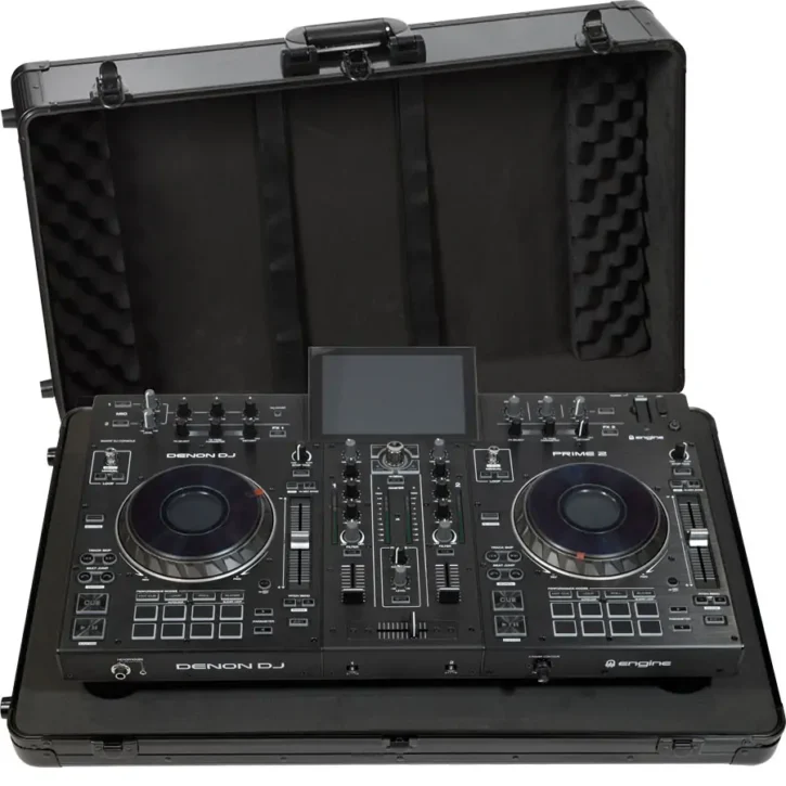 Flight Case Multi Formato para DDJFLX10/ REV5/ SCLIVE4 Negra (Trolley y Ruedas) - Imagen 4