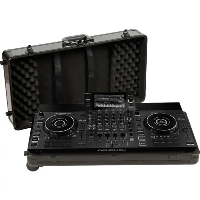 sen_wmcalrxiisclive4_01 Flight Case Multi Formato para DDJFLX10/ REV5/ SCLIVE4 Negra (Trolley y Ruedas) Imagen 1