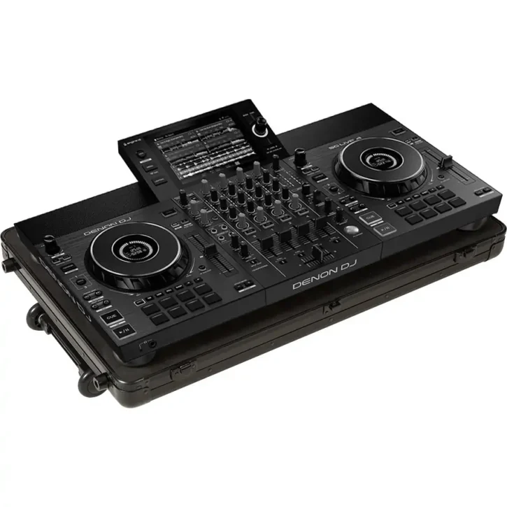 Flight Case Multi Formato para DDJFLX10/ REV5/ SCLIVE4 Negra (Trolley y Ruedas) - Imagen 6