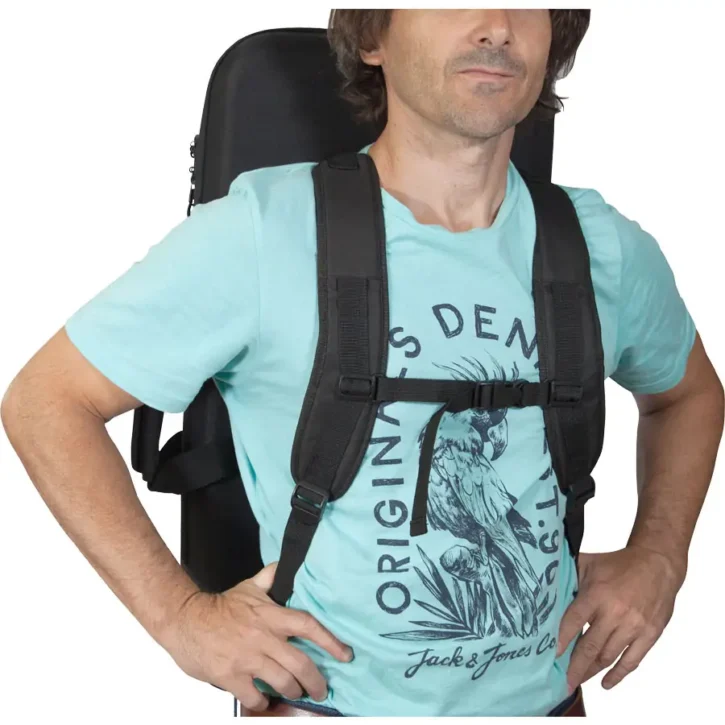 Maleta DJ EVA Pioneer DDJ-800 Negra (Backpack & Shoulder bag) - Imagen 4