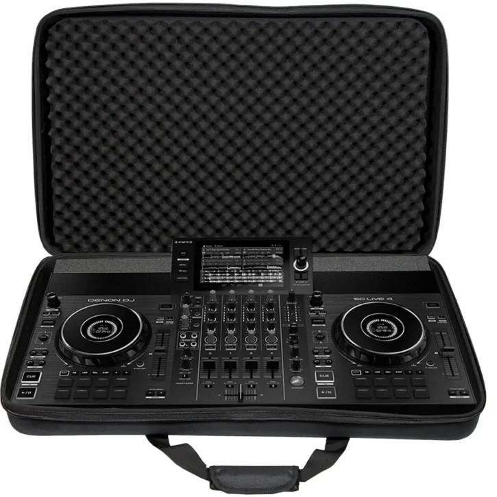 Maleta DJ EVA Denondj SCLIVE4 Negra (con correa para el hombro) - Imagen 1