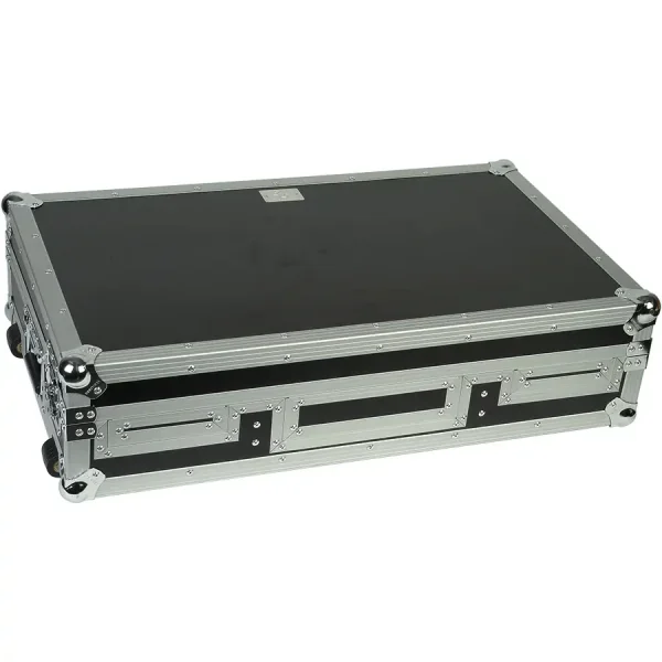 Flight Case Pioneer XDJ-700 ó CDJ-350/ DJM-750MK2 Plata (Ruedas) - Imagen 10