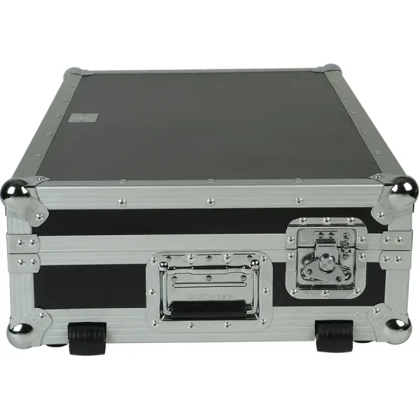 Flight Case Pioneer XDJ-700 ó CDJ-350/ DJM-750MK2 Plata (Ruedas) - Imagen 12
