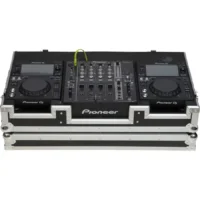 Flight Case Pioneer XDJ-700 ó CDJ-350/ DJM-750MK2 Plata (Ruedas) - Imagen 3