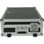 Flight Case Pioneer XDJ-700 ó CDJ-350/ DJM-750MK2 Plata ( Soporte Ordenador y Ruedas) - Imagen 11