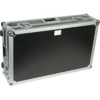 Flight Case Pioneer XDJ-700 ó CDJ-350/ DJM-750MK2 Plata ( Soporte Ordenador y Ruedas) - Imagen 12