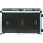 Flight Case Pioneer XDJ-700 ó CDJ-350/ DJM-750MK2 Plata ( Soporte Ordenador y Ruedas) - Imagen 2