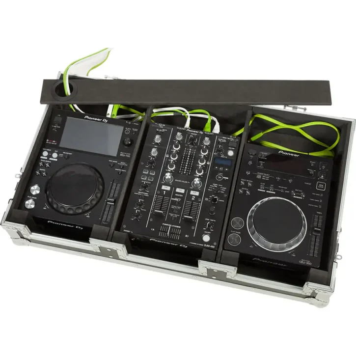 Flight Case Pioneer XDJ-700 ó CDJ-350/ DJM-450 Plata - Imagen 6
