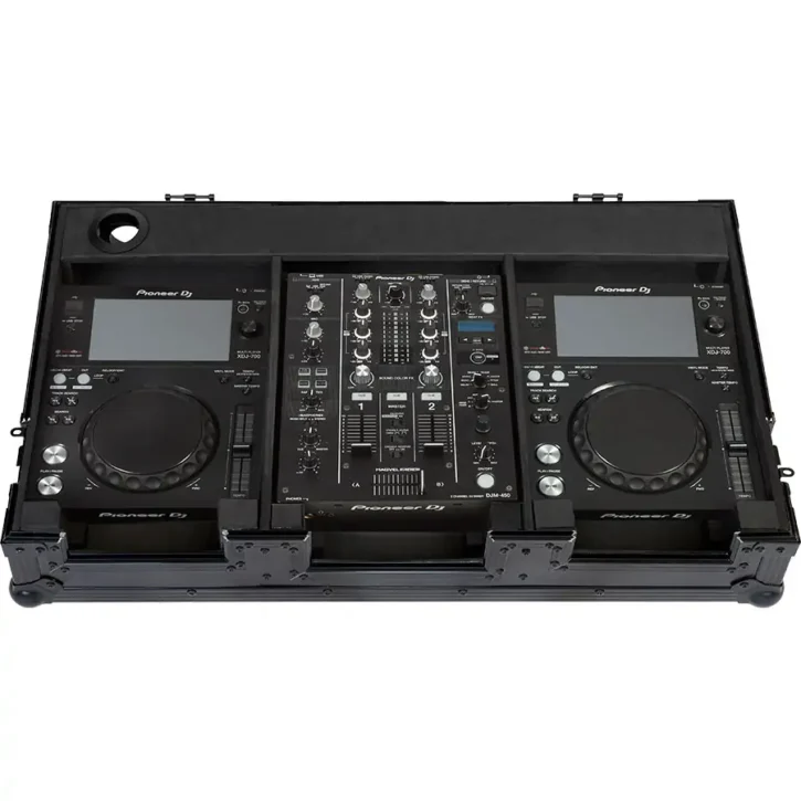 Flight Case Pioneer XDJ-700 ó CDJ-350/ DJM-450 Negra - Imagen 1