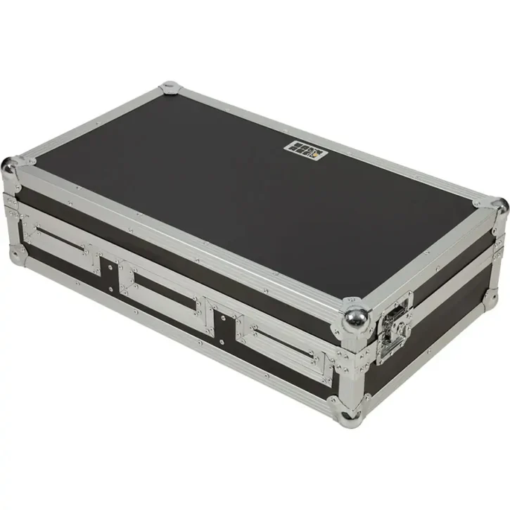 Flight Case Pioneer XDJ-700 ó CDJ-350/ DJM-450 Plata (Tri-stand) - Imagen 6
