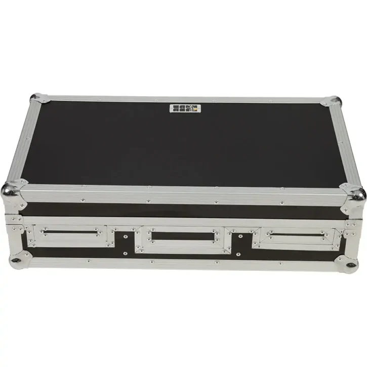 Flight Case Pioneer XDJ-700 ó CDJ-350/ DJM-450 Plata (Tri-stand) - Imagen 7