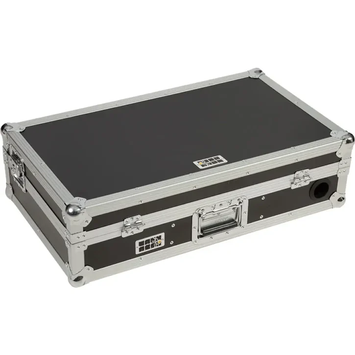 Flight Case Pioneer XDJ-700 ó CDJ-350/ DJM-450 Plata (Tri-stand) - Imagen 8
