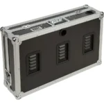 Flight Case Pioneer XDJ-700 ó CDJ-350/ DJM-450 Plata (Tri-stand) - Imagen 9