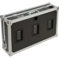 Flight Case Pioneer XDJ-700 ó CDJ-350/ DJM-450 Plata (Tri-stand) - Imagen 9
