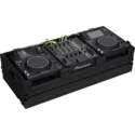 Pioneer XDJ-1000/DJM750MK2 o Denondj SC6000M/X1850 Negro (Ruedas)