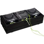 Pioneer XDJ-1000/DJM750MK2 o Denondj SC6000M/X1850 Negro (Ruedas) - Imagen 4