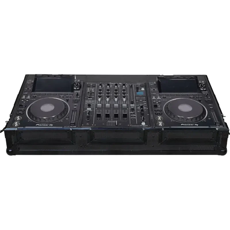 sen_wmcd12gl3000bkmk3_01 Flight Case Pioneer CDJ3000 / DJM900NXS2 Negra (Ruedas) Imagen 1