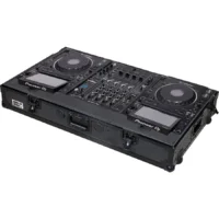 Flight Case Pioneer CDJ-3000 / DJM-900NXS2 Negra (Ruedas) - Imagen 4