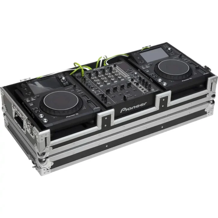 Pioneer XDJ-1000/DJM750MK2 o Denondj SC6000M/X1850 Plata (Ruedas) - Imagen 1