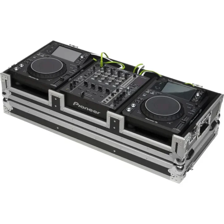 Pioneer XDJ-1000/DJM750MK2 o Denondj SC6000M/X1850 Plata (Ruedas) - Imagen 4