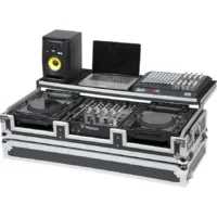 Flight Case Pioneer CDJ-2000NXS2/ DJM-900NXS2 Plata (Soporte Ordenador y Ruedas) - Imagen 3