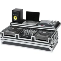 Flight Case Pioneer CDJ-2000NXS2/ DJM-900NXS2 Plata (Soporte Ordenador y Ruedas) - Imagen 5