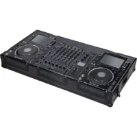 Flight Case Pioneer CDJ-3000 / DJM-V10/V10LF Negra (Ruedas) - Imagen 3